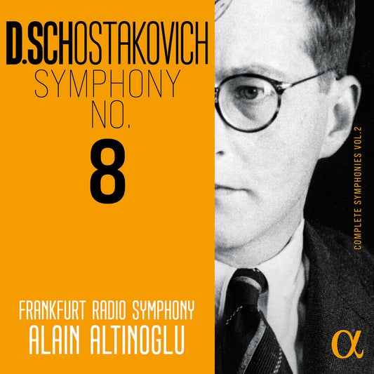 the album cover for Frankfurt Radio Symphony - Shostakovich: Sym No. 8 (Complete Syms Vol. 2)