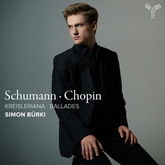 the album cover for Simon Burki - Schumann: Kreisleriana: Chopin: Ballades