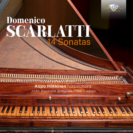 the album cover for Aapo Hakkinen - Domenico Scarlatti: 14 Sonatas