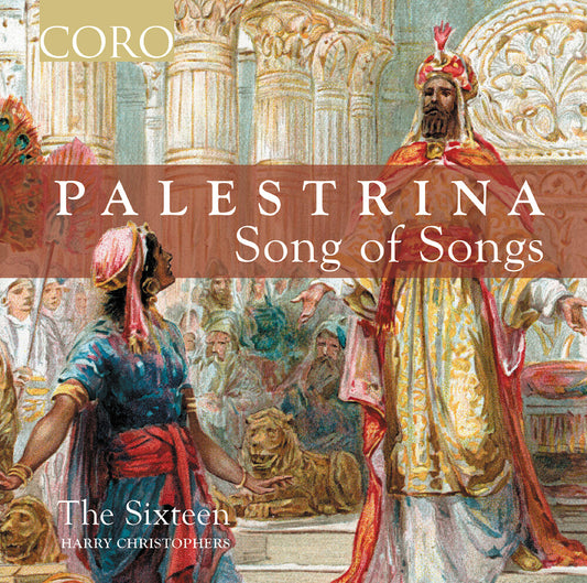 the album cover for Sixteen - Palestrina: Song Of Songs