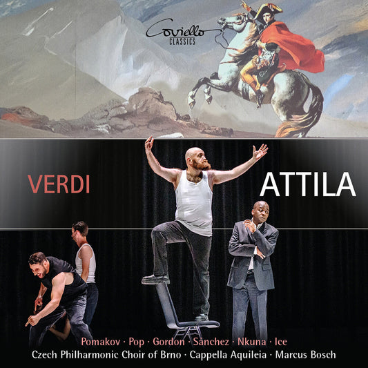 the album cover for Robert Pomakov - Attila