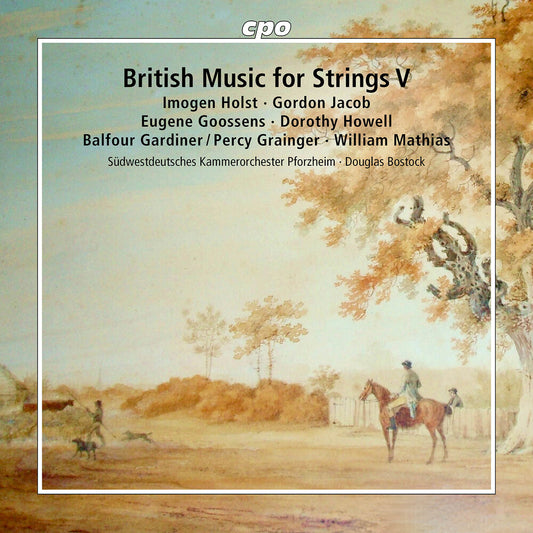 the album cover for Sudwestdeutsches Kammerorchester Pforzheim - British Music For Strings Vol. 5