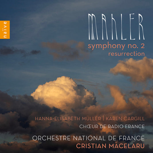 the album cover for Orchestre National De France - Mahler: Sym No. 2 Resurrection