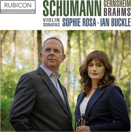 the album cover for Sophie Rosa - Schumann: Violin Sonatas