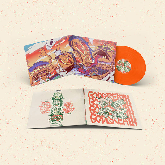 the album cover for Stand Atlantic - GODBREATH [Neon Orange]