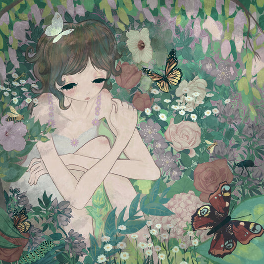 the album cover for Temachii - Flora Maniia [Indie Exclusive] [Colored Vinyl] [Indie Exclusive]