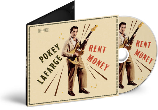 the album cover for Pokey LaFarge - Rent Money [Digipak]