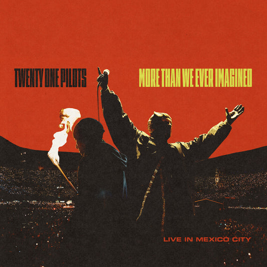 the album cover for Twenty One Pilots - More Than We Ever Imagined (Live In Mexico City) [Red]