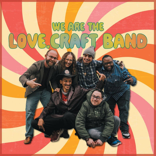 the album cover for Lovecraft Band - We Are The Lcb (Signed) - Blue Vinyl (Blue) [Colored Vinyl]
