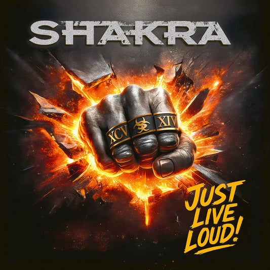 the album cover for Shakra - Just Live Loud!