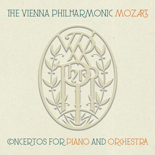 the album cover for Vienna Philharmonic - Mozart - Concerto For Piano & Orchestra (Mod)