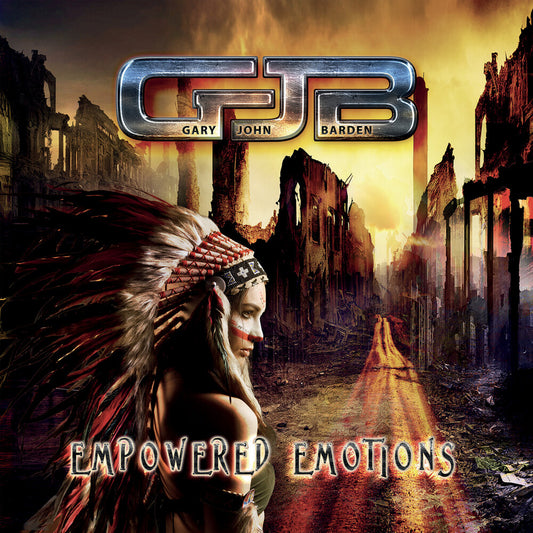 the album cover for Gary Barden  John - Empowered Emotions