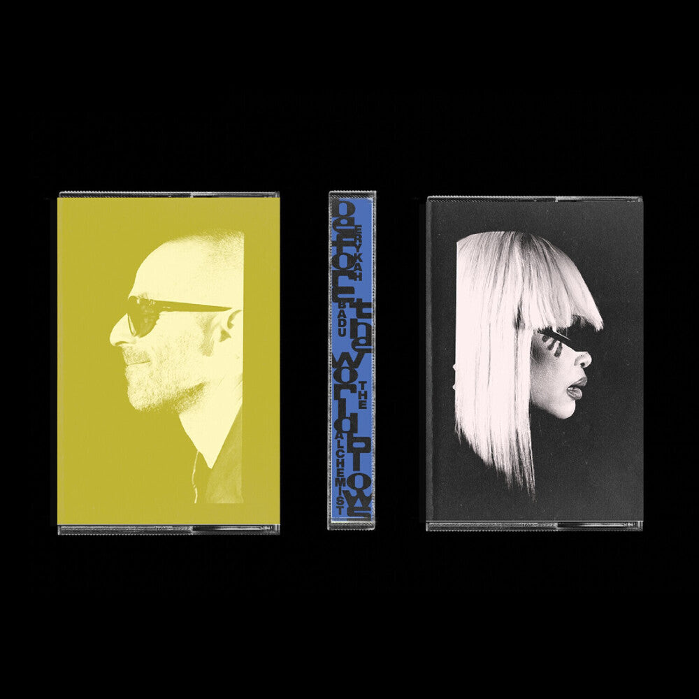 the album cover for Erykah Badu & The Alchemist - Before The World Blows: The Abi and Alan Experiment