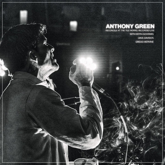 the album cover for Anthony Green - Reconcile At The Tile Works Recorded Live [Colored Vinyl]