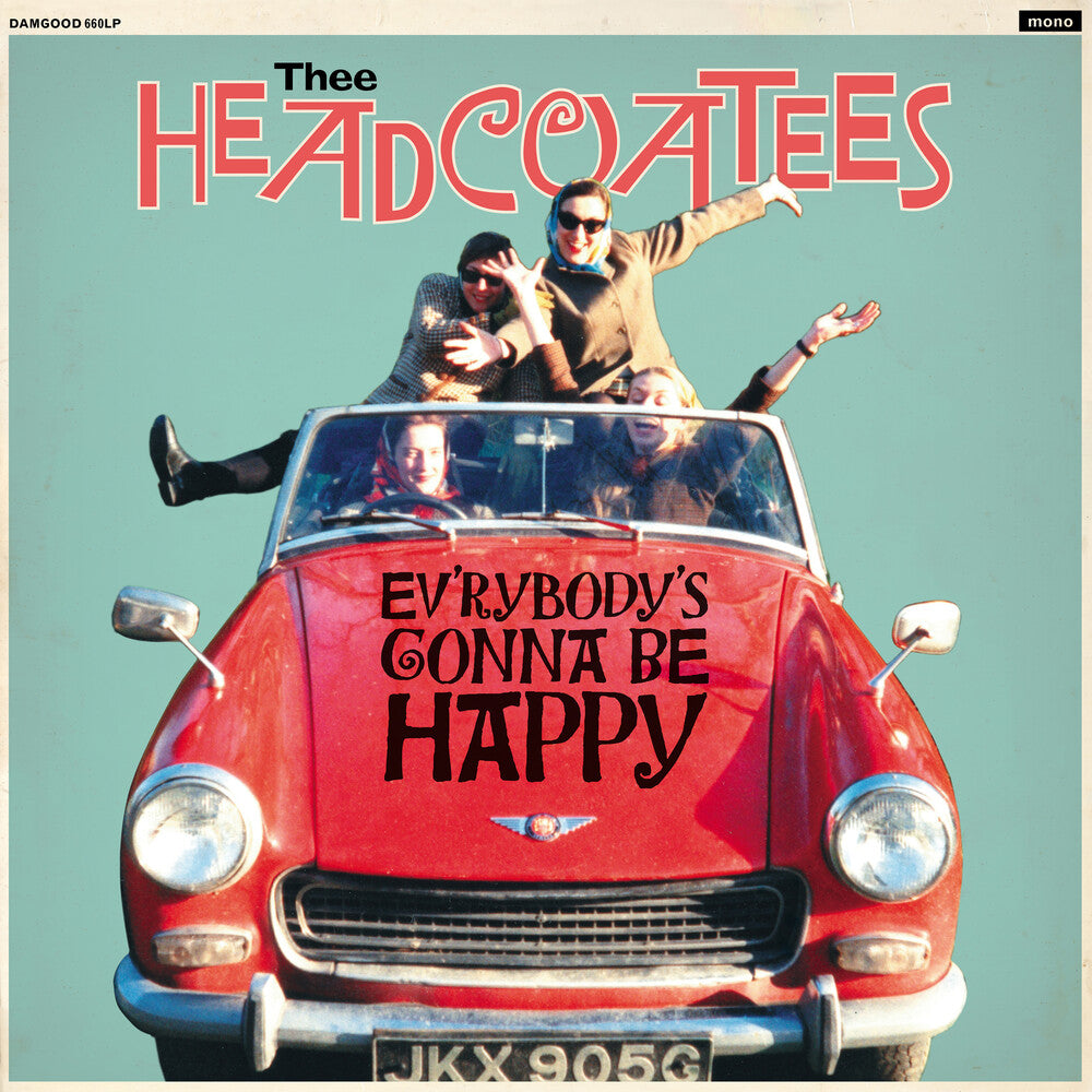the album cover for Thee Headcoatees - Ev'rybody's Gonna Be Happy