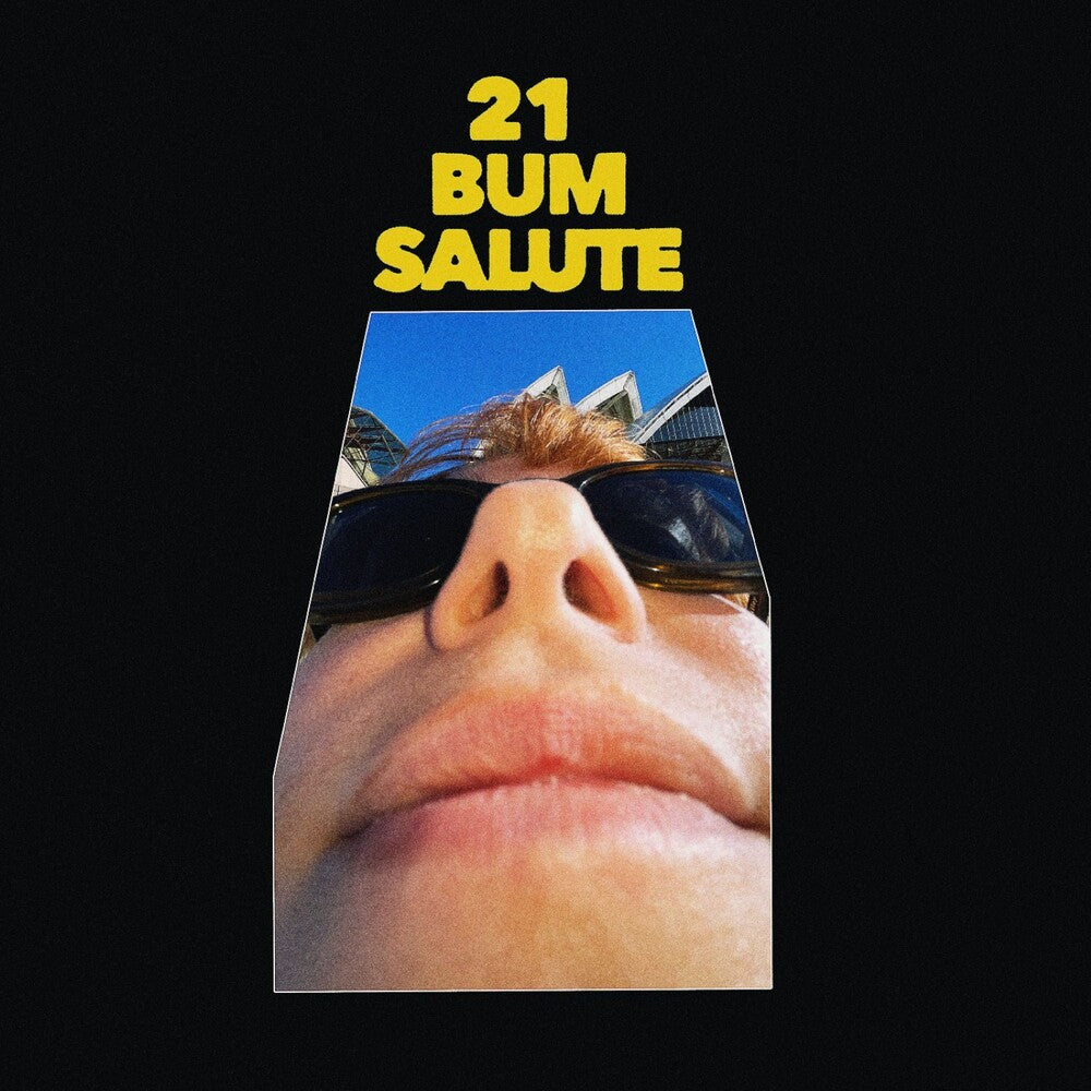 the album cover for Party Dozen - 21 Bum Salute [Indie Exclusive] Clear [Clear Vinyl] [Indie Exclusive]