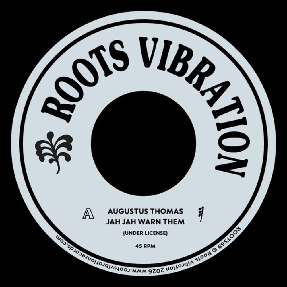 the album cover for Augustus Thomas - Jah Jah Warn Them (Ep)