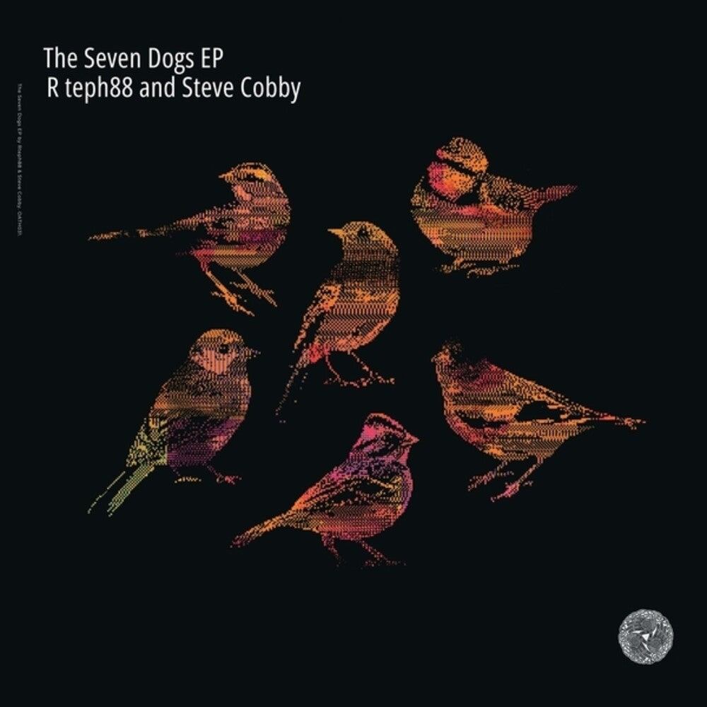 the album cover for Rteph88 / Steve Cobby - Seven Dogs (Ep)