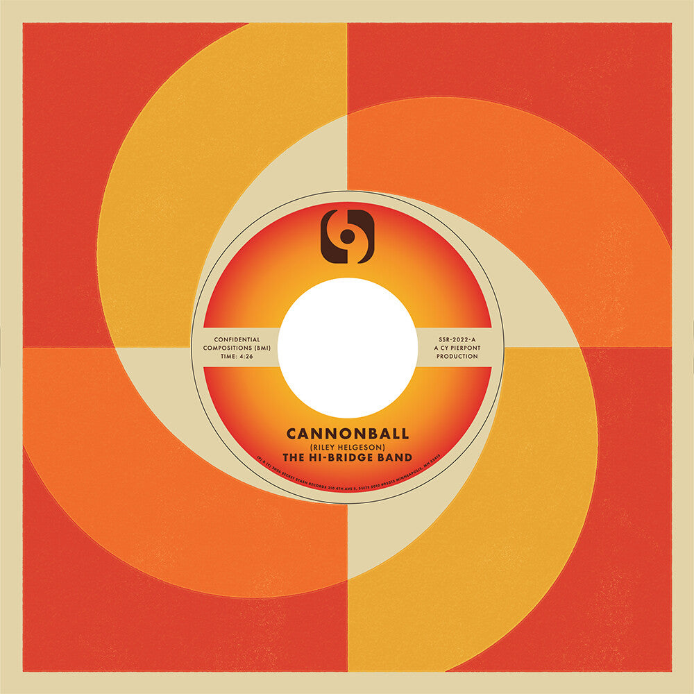 the album cover for The Hi-Bridge Band - Cannonball b/w Nuevo Cose