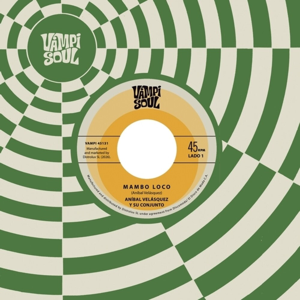 the album cover for Anibal Velasquez  / Su Conjunto - Mambo Loco (Ep)