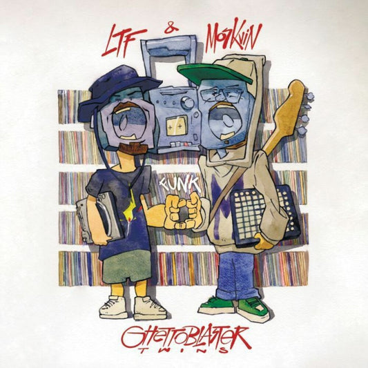 the album cover for Ltf & Moskvin - Ghettoblaster Twins