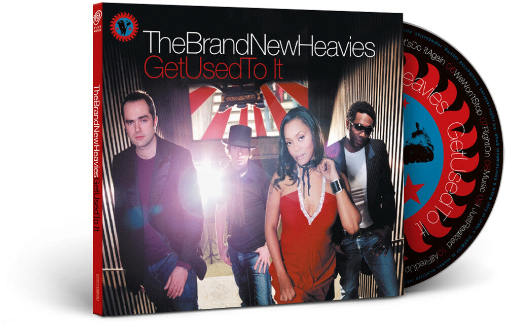 the album cover for The Brand New Heavies - Get Used To It