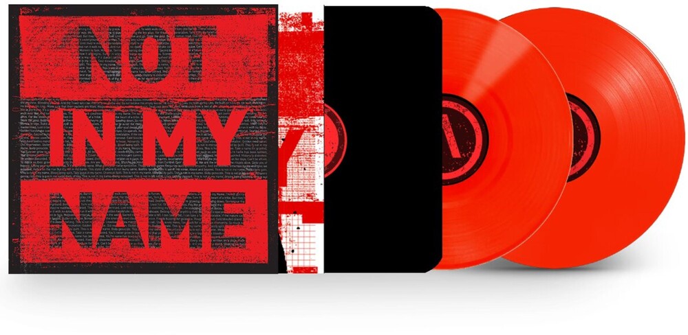 the album cover for Archive - Not In My Name [Indie Exclusive] Red [Colored Vinyl] (Red) [Indie Exclusive]
