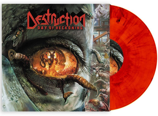 the album cover for Destruction - Day Of Reckoning (Bonus Tracks) [Colored Vinyl] (Gate)