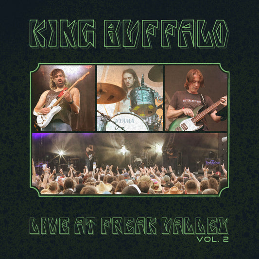 the album cover for King Buffalo - Freak Valley Vol 2