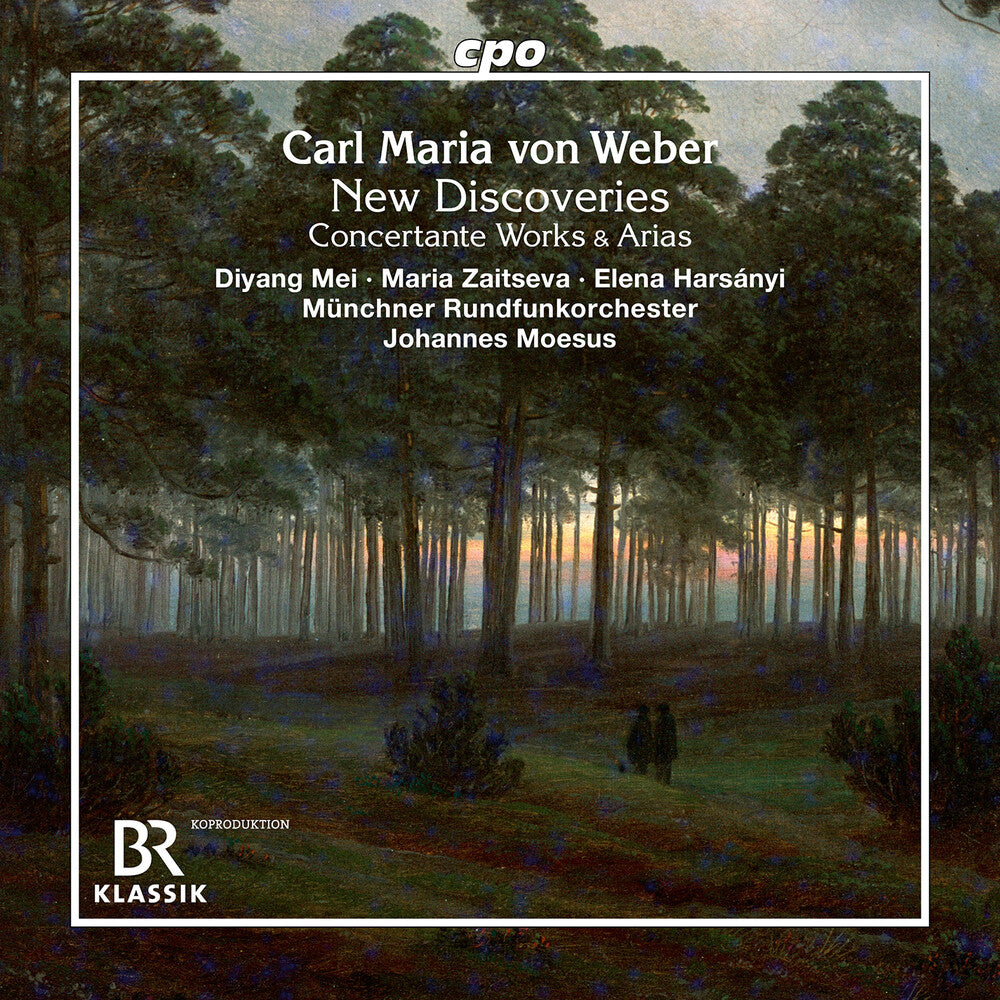 the album cover for Diyang Mei - New Discoveries - Concertante Works & Arias