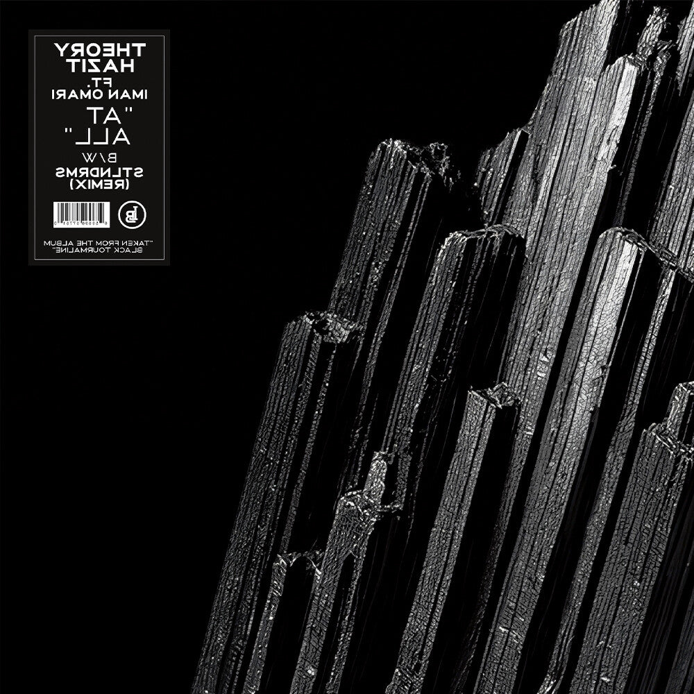 the album cover for Theory Hazit - At All ft. Iman Omari b/w At All (STLNDRMS Remix)
