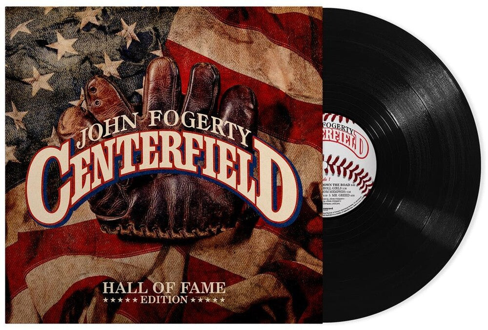 the album cover for John Fogerty - Centerfield - Hall Of Fame Edition
