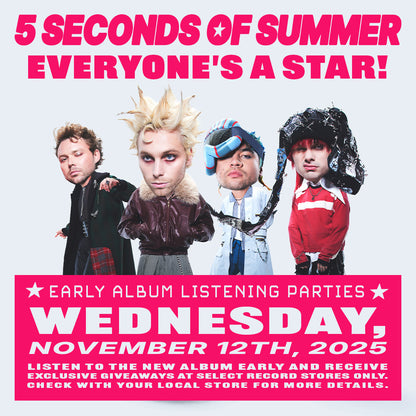 EVERYONE'S A STAR! (CD) Artist: 5 SECONDS OF SUMMER