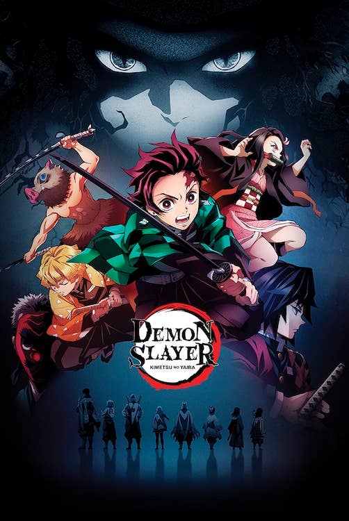 Demon Slayer: Kimetsu No Yaiba Anime Manga Series Poster: Individually Rolled 54033