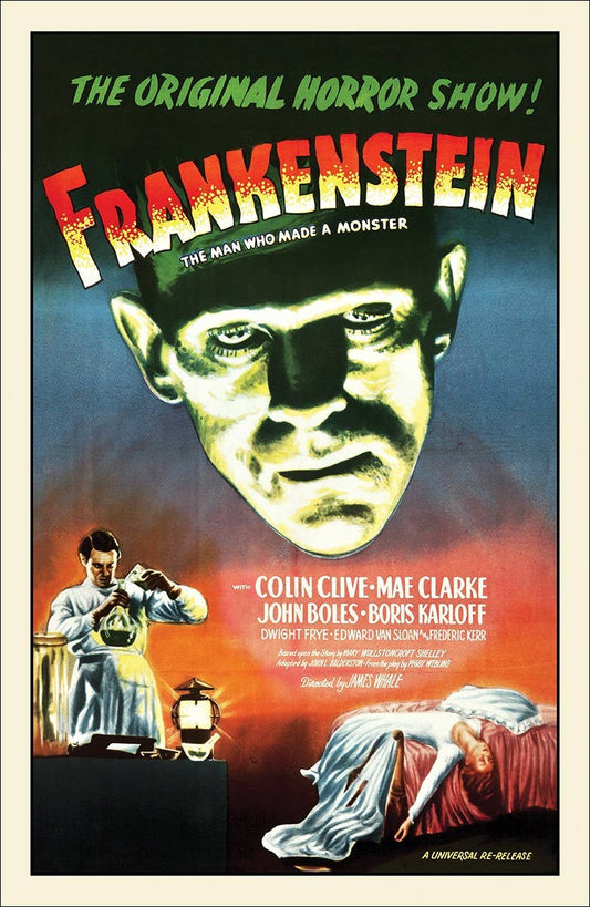 Frankenstein The Original Horror Show! Vintage Horror Movie 55047