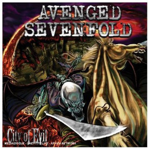 the album cover for Avenged Sevenfold - City of Evil [Clean]
