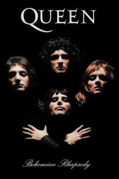 Queen Bohemian Rhapsody Album Cover Poster 24X36: Individually Rolled 46841