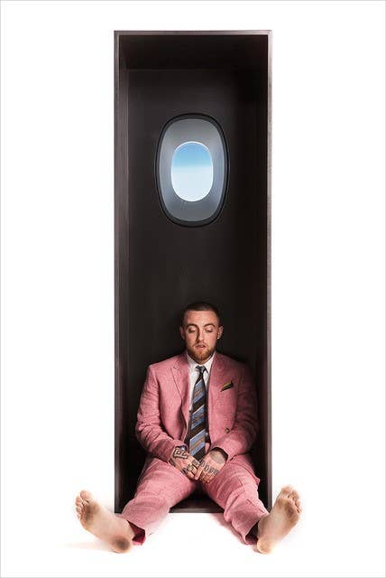 Mac Miller Swimming Album Cover Poster Size 24X36: Individually Rolled 54782