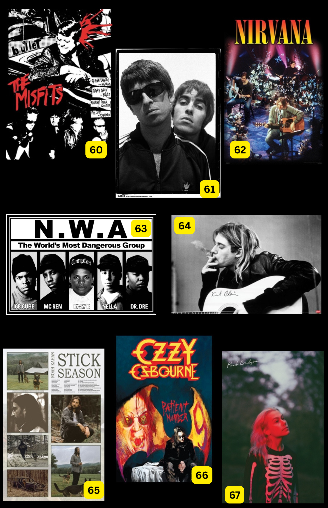 Music Posters ( In-Store ONLY ) $10 EACH