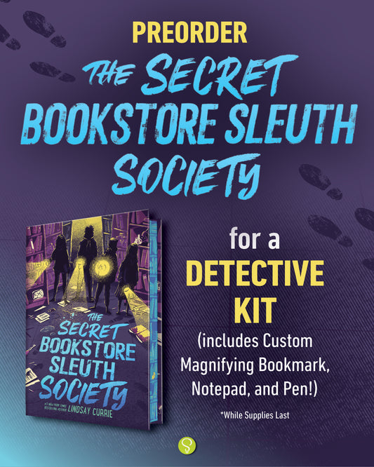 The Secret Bookstore Sleuth Society (Deluxe Edition)  by Lindsay Currie [PRE-ORDER]