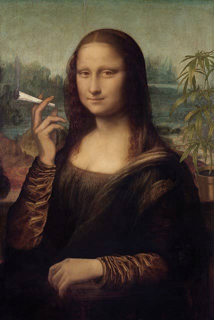 Mona Lisa Blunt 24X36: Indivifually Rolled 54693