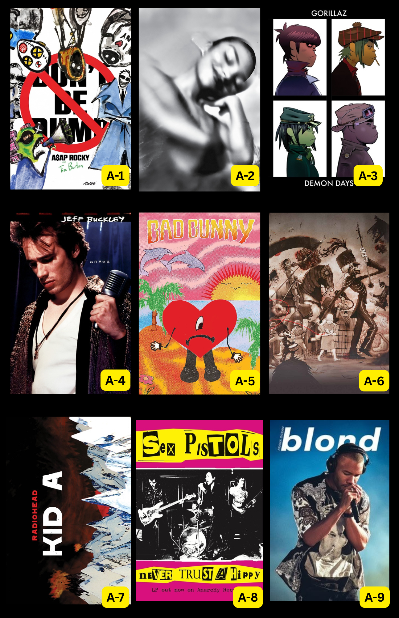 Music Posters ( In-Store ONLY ) $10 EACH