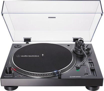 Audio Technica AT-LP120XBT-USB-BK Bluetooth Wireless USB Turntable - Direct Drive - Manual (Black)