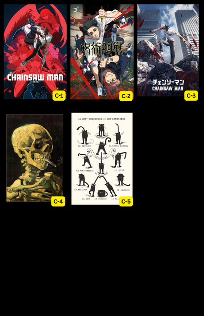 Anime Posters ( In-Store ONLY ) $10 EACH