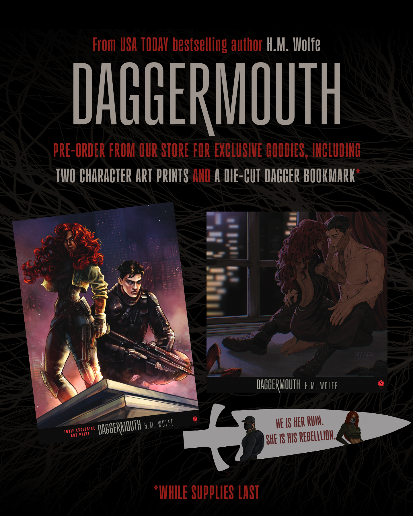 Daggermouth [Deluxe Edition] by H. M. Wolfe (PRE-ORDER)