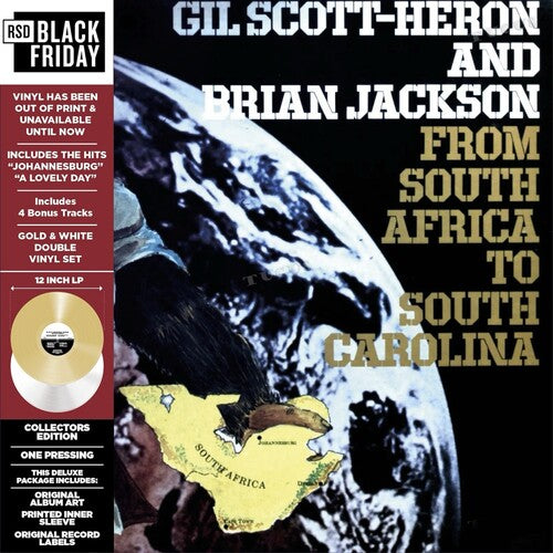 From South Africa To South Carolina (RSD) (RSD Exclusive, Colored Vinyl, Gold, White) Artist: Gil Scott-Heron & Brian Jackson