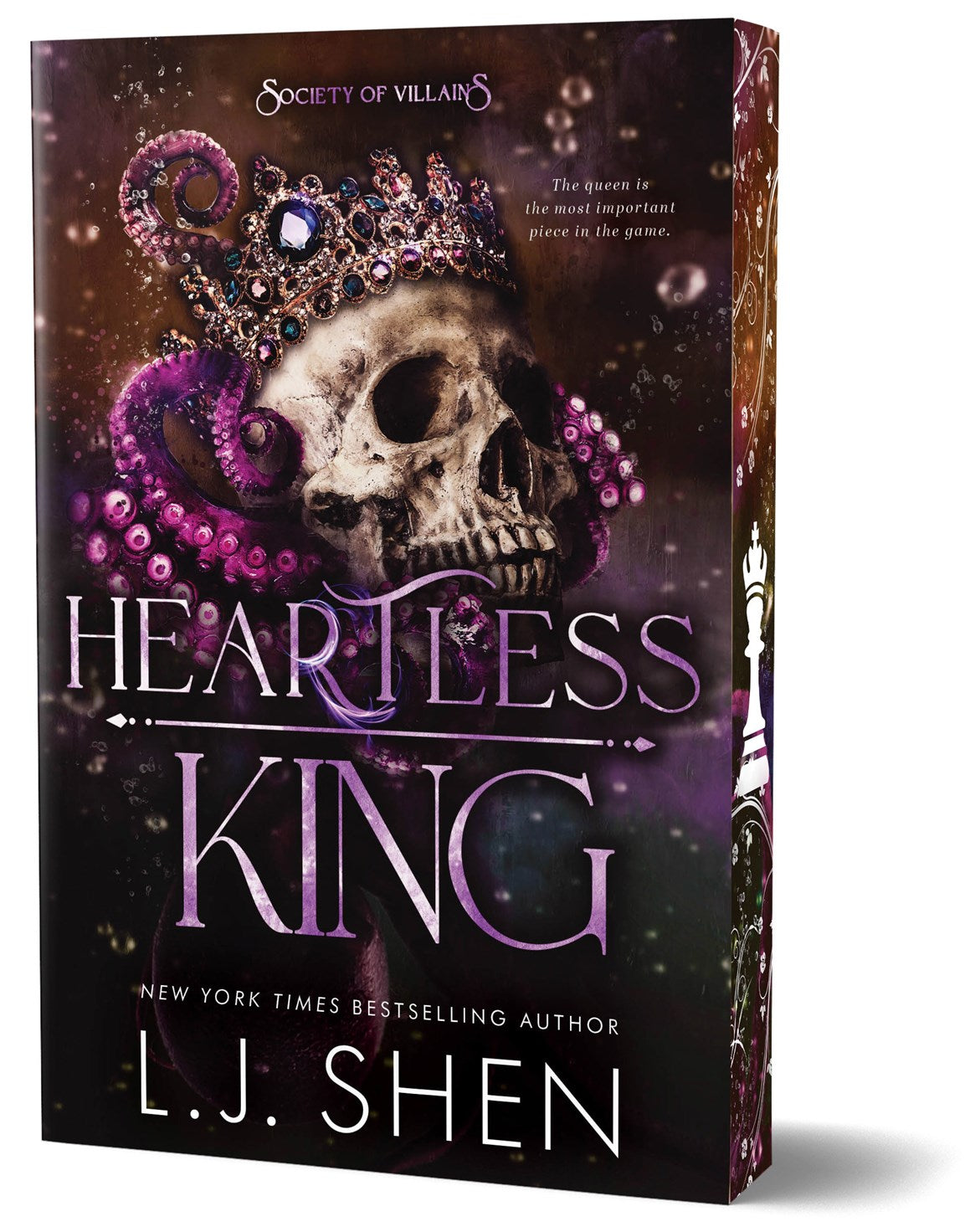 L.J. Shen: Heartless King (Deluxe Edition) Society of Villains series. PRE-ORDER