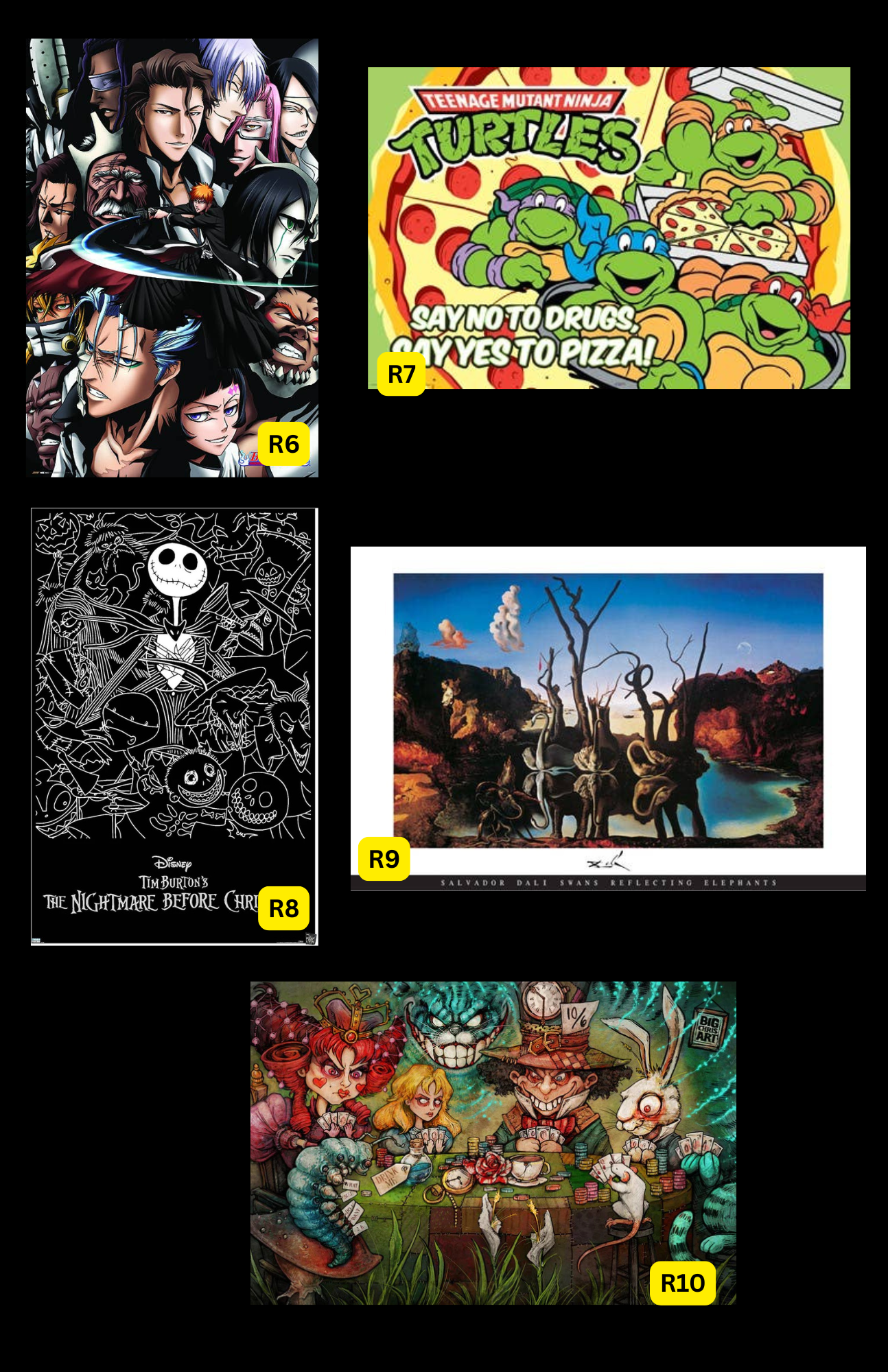 Anime Posters ( In-Store ONLY ) $10 EACH