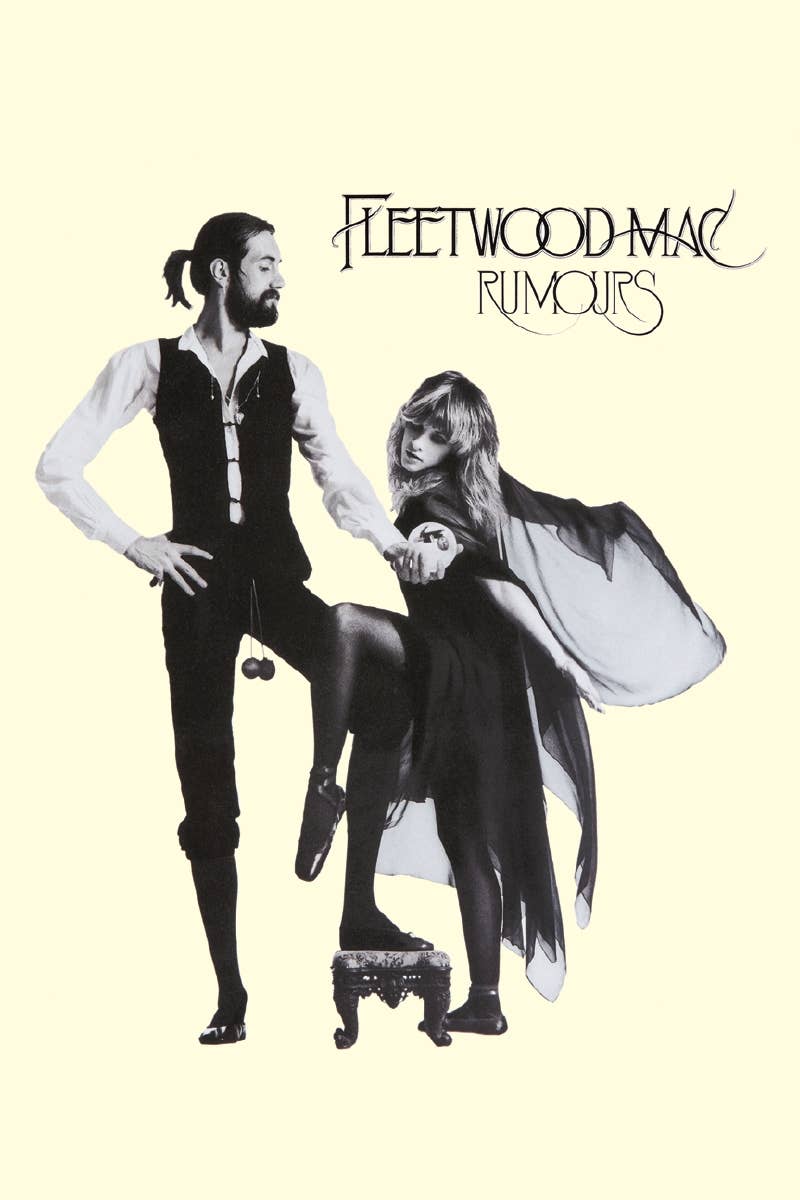 Fleetwood Mac Rumours Album Poster Size 24X36: Individually Rolled 53012