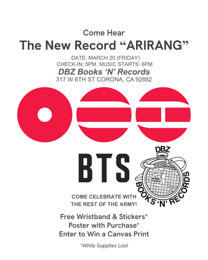 BTS : ARIRANG Pre-Order